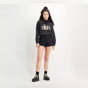 Levi’s Ribcage Shorts, Black size 29